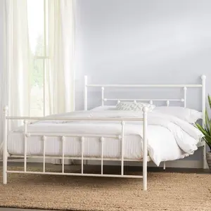 Eastford Bed Frame White / Kingsize (5')