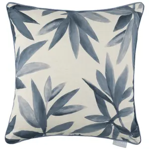 Silverwood Throw Cushion Blue/White