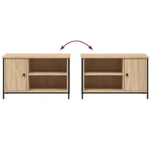 Berkfield TV Cabinet Sonoma Oak 80x40x50 cm Engineered Wood