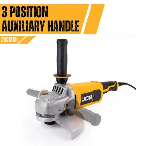 JCB Angle Grinder Twin Pack: 115mm & 230mm - 21-AGTPK