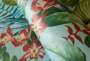 Galerie Tropical Collection Blue Banana Kiribati Floral Inspired Wallpaper Roll