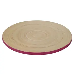 Maison by Premier Kyoto Raspberry Placemat/ Trivet