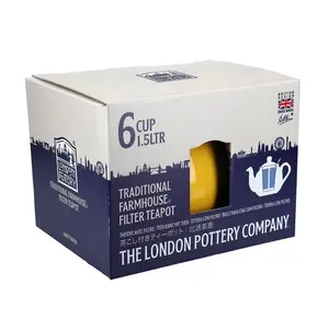 London Pottery Farmhouse 1500ml Solid Colour Yellow