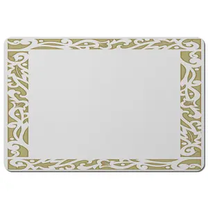 Egyptian Hieroglyphs Golden Border (Placemat) / Default Title