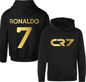 Kids Ronaldo Hoodie CR7 Hoodie - Youth Football Jumper Inspired Ronaldo Jersey 2024 Kids Football Hoodie