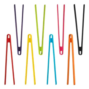 Maison by Premier Zing Yellow Silicone Tongs