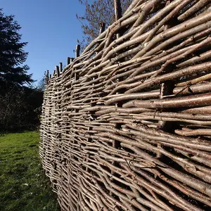 Hazel Hurdle Fence Panel Premium Weave 6ft x 5ft