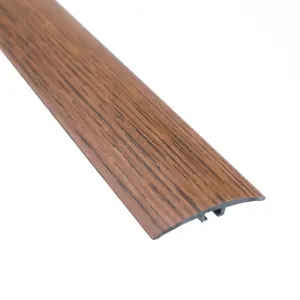 Upvc self-adhesive wood effect door edging floor trim threshold pvc self-adhesive 1000mm x 40mm e64 castle oak