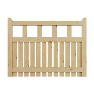 120x90cm Outdoor Garden Wooden Gate Fence Patio Gate