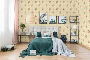 SK Filson Soft Gold Cameo Wallpaper