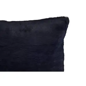 Bosie Lamina Navy Blue Square Cushion