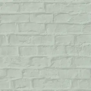 Galerie Loft 2 Greige Exposed Brick Design  Wallpaper Roll