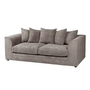 Lennox Grey Sofa Set 3 Seater Sofa