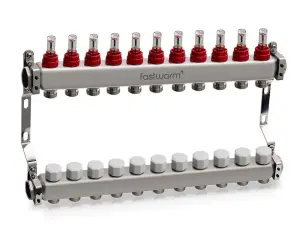 Fastwarm 11 Port Underfloor Heating Manifold