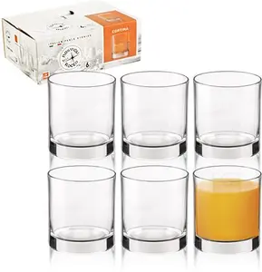 6 X Small Short Tumbler 195Ml Bormioli Rocco Cortina Tumbler Glasses