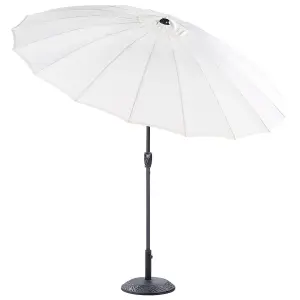 Garden Market Parasol 2.55 m Light Beige BAIA