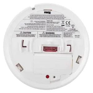 Kidde Firex KF20 Twin Pack -Mains Powered Smoke Alarm with Alkaline Back-up Battery