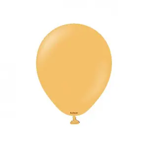 Kalisan Latex Balloons (Pack of 100) Peach (One Size)