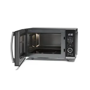 Sharp YC-QS204AU-B 20L 800W Microwave Oven with ECO Function - Black