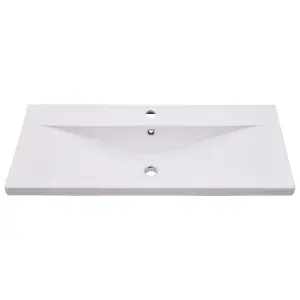 Built-in Basin 91x39.5x18.5 cm Ceramic White