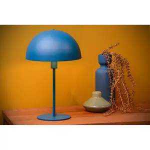 Lucide Siemon Modern Table Lamp 25cm - 1xE14 - Blue