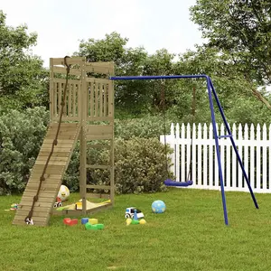 Berkfield Outdoor Playset Impregnated Wood Pine