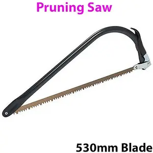 HCS 530mm Bladed Pruning Wood Saw Raker Tooth Set Gardening Tree Bush Log