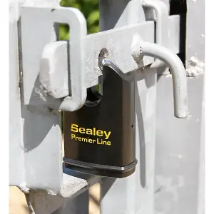 Sealey Steel Body Shrouded Shackle Padlock Anti-Pick & Bump Protection PL503S