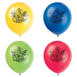 Justice League Latex Characters Balloon (Pack of 8) Multicoloured (One Size)