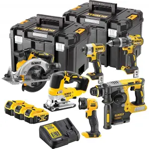 Dewalt DCK690P3T 18v Brushless 6 Piece Kit DCD796 DCF887 DCS565 DCS334 DCH273