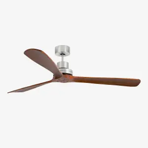 Luminosa Lantau-G Matt Nickel Ceiling Fan With DC Motor