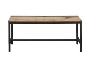 Birlea Urban Dining Table & Bench Set Rustic