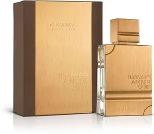 Al Haramain Amber Oud Gold Edition 60Ml | Women's Eau De Parfume Spray | Woody, Fresh-Fruity Fragrance | Luxury Arabian Perfume For Women And Men