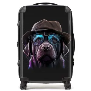 Labrador Retriever Dog Splashart Suitcase - Medium