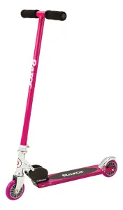 Razor S Sport Folding Childrens Scooter with Rear Fender Brake - Pink - 6+ years