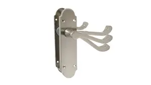 Modern Epsom Internal Door Handles Satin Chrome Latch Handle Door Set