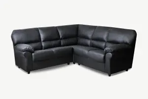 Saga Leather Double Corner Sofa