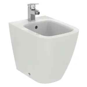 Ideal Standard i.life S White Back to wall Floor-mounted T459501 Bidet