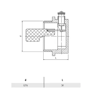 Automatic Air Vent 1 1/4inch (g1,25 Inch) Cut-off Valve Right Thread