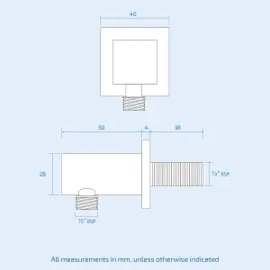 Nes Home 2 Dial Thermostatic Mixer Shower Set, Handset & Riser Slider Rail Kit