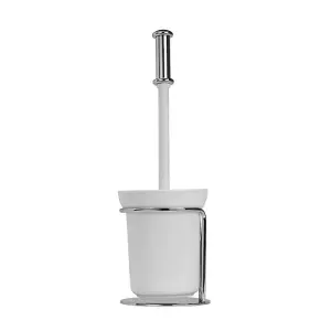 Croydex Grosvenor Flexi-Fix Chrome Toilet Brush