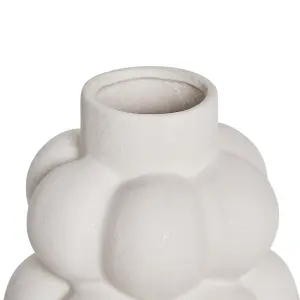 Flower Vase VIMBA Ceramic Off-White