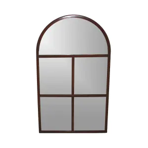 Archway Outdoor Mirror Natural Rust H90cm W50cm