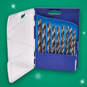 Faithfull HSS Jobber Drill Bit Set (19 Pieces) - XMS24HSSSET