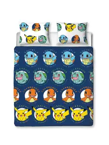 Pokemon Gotta Double Rotary Duvet and Pillowcase Set