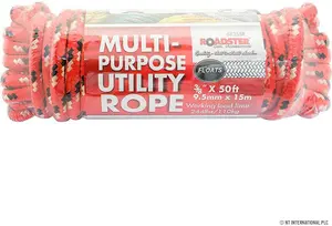 Multi Purpose Utility Rope Braid Camping Poly Diamond Fishing Strong