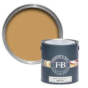 Farrow & Ball Dead Flat Mixed Colour 66 India Yellow 750ml