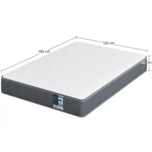  20cm Pocket Coil Spring Mattress Double (4'6)