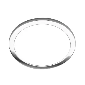 Litecraft Chrome Magnetic Bezel For 24W Darly Bathroom Flush Ceiling Light