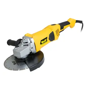 2300w Angle Grinder Wolf 230mm Corded with Diamond Disc